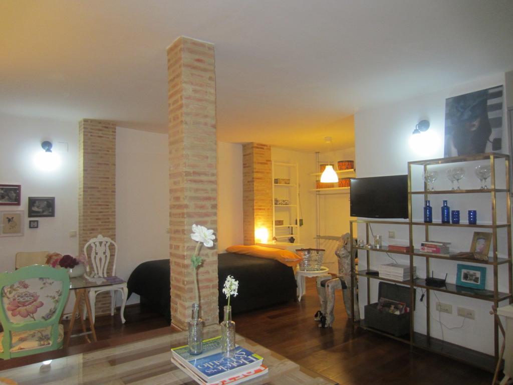 Living Valencia Studio Serranos Apartamento Quarto foto